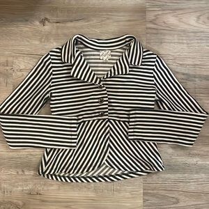 3/$10 💗 Disney Striped Jacket